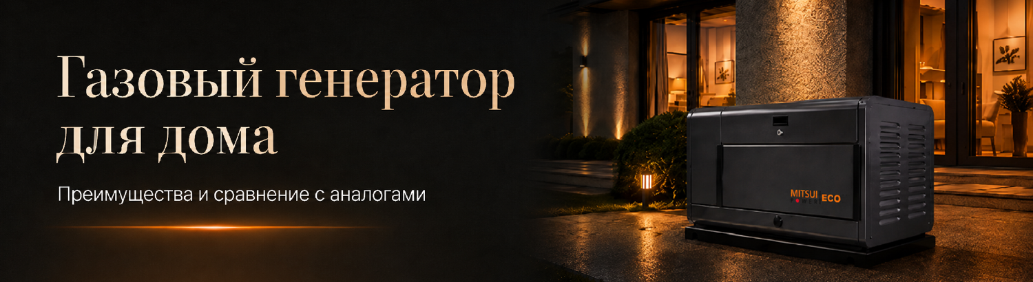 Газовый генератор для дома: преимущества и сравнение с аналогами