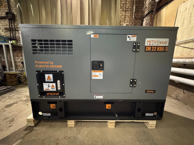 Новинка Mitsui Power: дизельные генераторы с японским двигателем Kubota