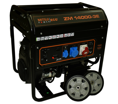Бензиновый  генератор Mitsui Power ECO ZM 14000 E-3