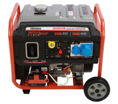 Инверторный бензиновый генератор Mitsui Power ECO ZM 6000 IU